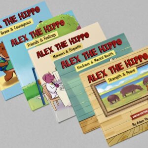 Alex The Hippo - 5 Book Set