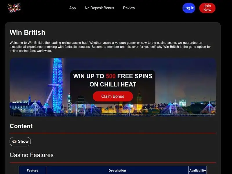 Overview of magic win casino
